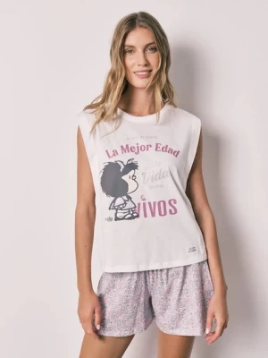 women'secret piżama dwuczęściowa damska bawełniana