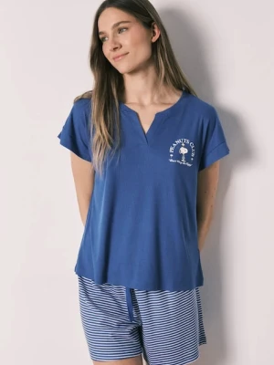 women'secret piżama dwuczęściowa damska z wiskozą