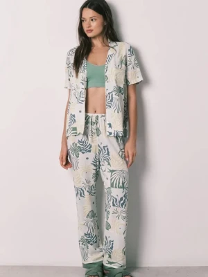 women'secret piżama dwuczęściowa damska z wiskozy