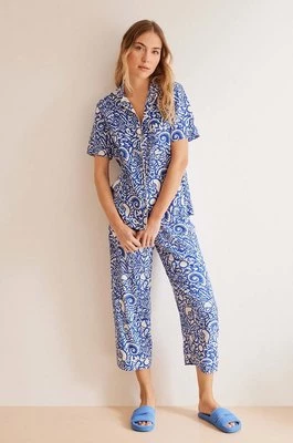 women'secret piżama MIX AND MATCH SEASIDES damska kolor niebieski 4857423
