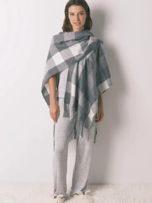 women'secret poncho kolor szary lekkie 5152863