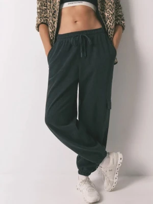 women'secret spodnie piżamowe damska kolor szary 3702264