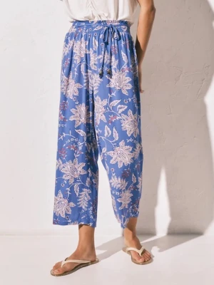 women'secret spodnie piżamowe damskie z wiskozy