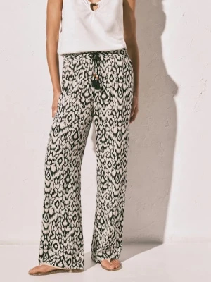 women'secret spodnie piżamowe damskie z wiskozy