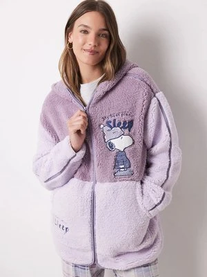 women'secret szlafrok Snoopy kolor różowy 4418919