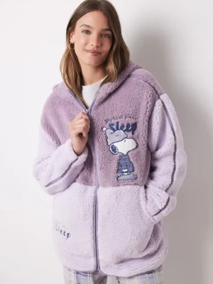 women'secret szlafrok Snoopy kolor różowy 4418919