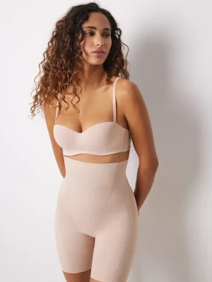 women'secret szorty modelujące SHAPE MICRO BONDING damskie kolor beżowy 5182794