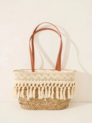 women'secret torebka kolor beżowy 3069514