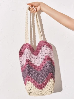 women'secret torebka tote damska pleciona