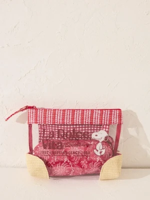 women'secret zestaw kosmetyczek kolor czerwony 4849270