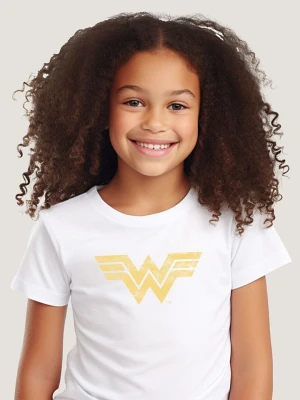 WONDER WOMAN Koszulka "Wonder Woman" w kolorze białym rozmiar: 152