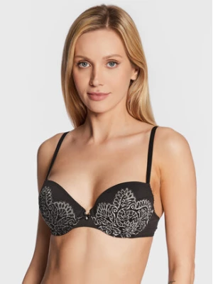 Wonderbra Biustonosz push-up WB000AQ9 Czarny