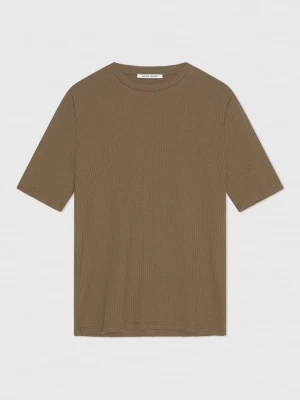 WOOD WOOD Koszulka "Emmy" w kolorze brązowym rozmiar: L