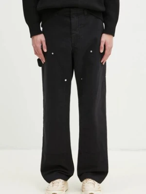 Wood Wood spodnie Fed Herringbone Workwear Pants