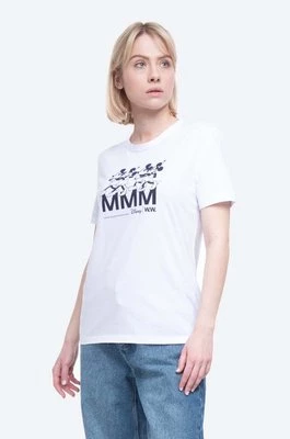 Wood Wood t-shirt bawełniany Aria T-shirt kolor biały 12022500.2434-BRIGHTW
