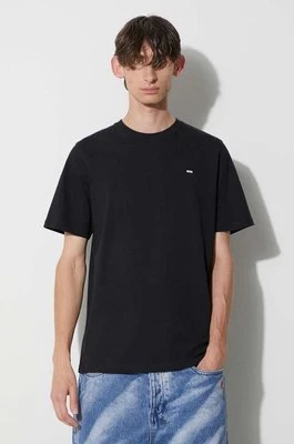 Wood Wood t-shirt bawełniany Essential sami classic t-shirt kolor czarny gładki 20005711.2491
