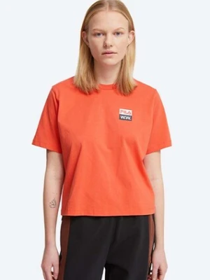Wood Wood t-shirt bawełniany Steffi T-Shirt x Fila