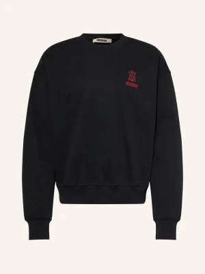 Woodbird Bluza Wbduke Tiger Crew schwarz CZARNY