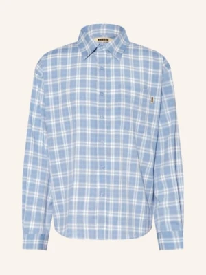 Woodbird Koszula Wbjong Comfort Fit blau