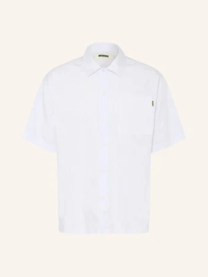 Woodbird Koszula Z Krótkim Rękawem Wbwang Comfort Fit blau