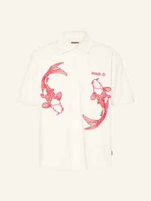 Woodbird Koszula Z Krótkim Rękawem Wbwang Comfort Fit weiss