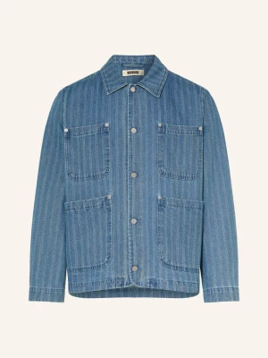Woodbird Płaszcz Wierzchni Z Jeansów Wbblade Zhou blau beżowy