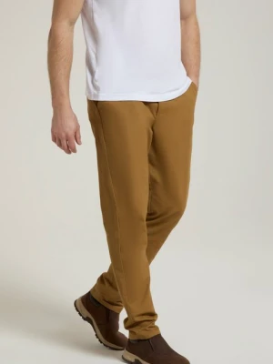 Woods Chino - męskie spodnie - 81cm - Light Brown Mountain Warehouse
