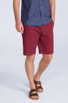 Woods Chino - szorty męskie - Burgundy Mountain Warehouse