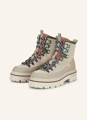 Woolrich Botki Sznurowane beige