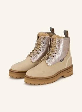 Woolrich Botki Sznurowane beige