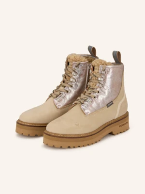 Woolrich Botki Sznurowane beige