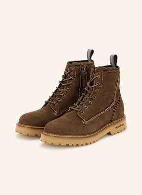 Woolrich Botki Sznurowane braun