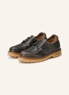 Woolrich Buty Żeglarskie Rock beige