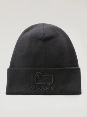 Woolrich Czapka w kolorze czarnym rozmiar: L