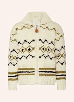 Woolrich Kardigan Cowichan weiss