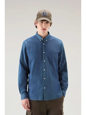 Woolrich Koszula "Classic" - Regular fit - w kolorze niebieskim rozmiar: L