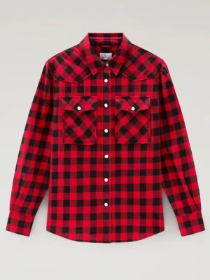 Woolrich Koszula w kolorze czerwono-czarnym rozmiar: S