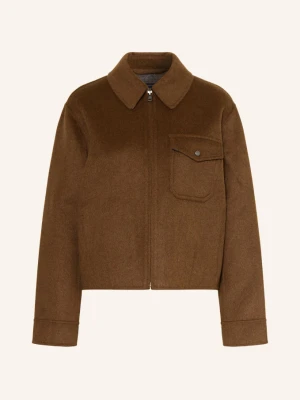 Woolrich Koszula Wierzchnia braun CIEMNOBRĄZOWY