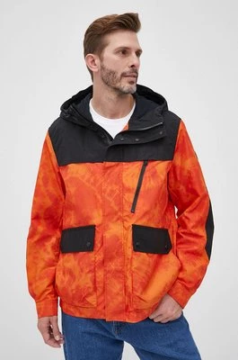 Woolrich kurtka męska kolor pomarańczowy przejściowa