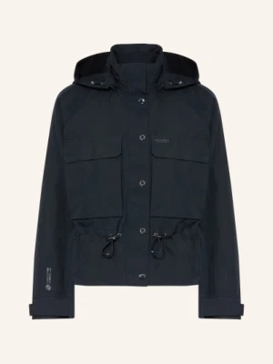 Woolrich Kurtka Przeciwdeszczowa Z Odpinanym Kapturem blau