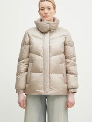 Woolrich kurtka puchowa Aliquippa Puffer Jacket kolor beżowy zimowa CFWWOU0925FRUT3085