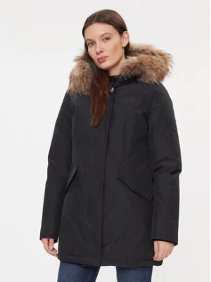 Woolrich Kurtka puchowa Arctic Raccoon CFWWOU0538FRUT0001 Granatowy Regular Fit