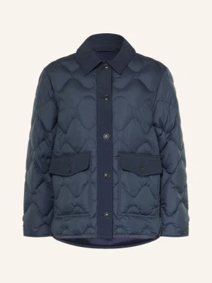 Woolrich Kurtka Puchowa Heritage blau GRANATOWY
