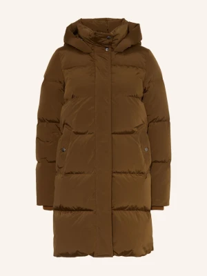 Woolrich Kurtka Puchowa Kelly braun CIEMNOBRĄZOWY