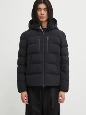 Woolrich kurtka puchowa Matt Stretch Puffer kolor czarny zimowa CFWOOU2088MRUT3107