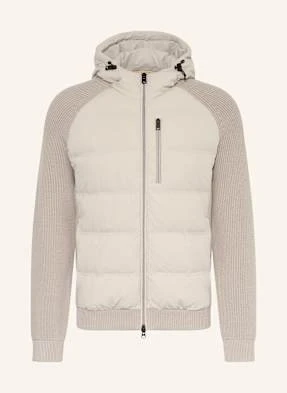 Woolrich Kurtka Puchowa Matt Z Mieszanki Materiałów beige