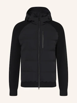 Woolrich Kurtka Puchowa Matt Z Mieszanki Materiałów schwarz