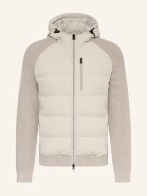 Woolrich Kurtka Puchowa Matt Z Mieszanki Materiałów weiss