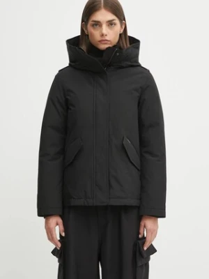 Woolrich kurtka puchowa Military kolor czarny zimowa CFWWOU2075FRUT0001
