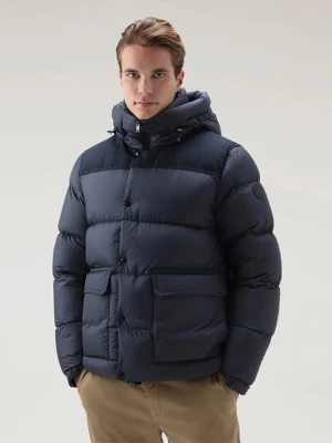 Woolrich Kurtka puchowa "Sierra" w kolorze granatowym rozmiar: XXL